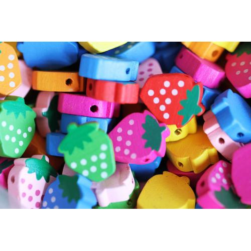 Wooden Strawberries - Free Shiping